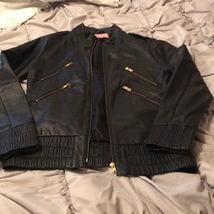 Leather jacket